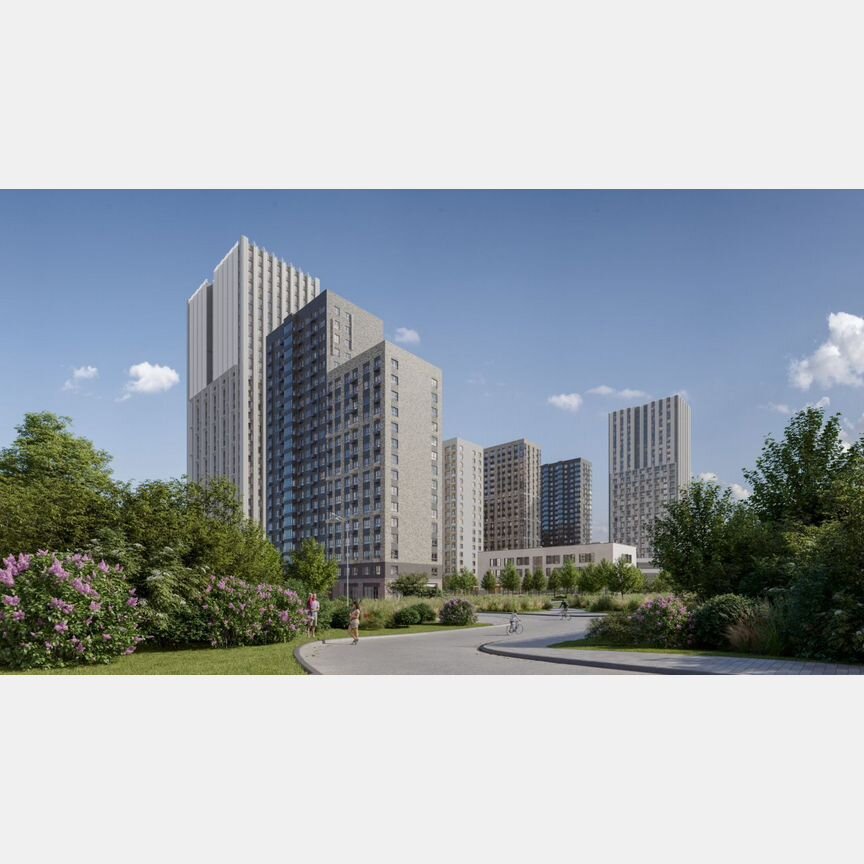 1-к. квартира, 55,1 м², 6/23 эт.