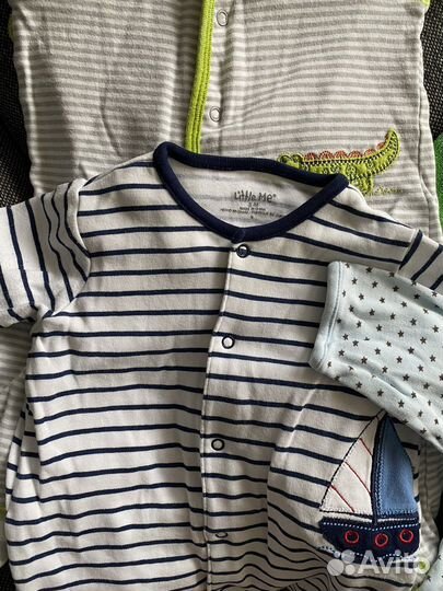 Слипы, Боди 3-6 мес. Gap, mothercare