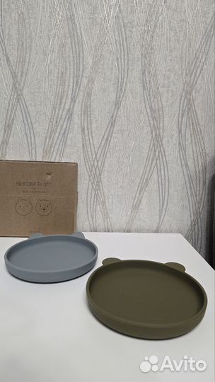 Liewood. Новый набор детских тарелок. Силикон