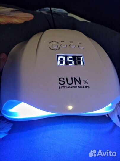 Лампа для ногтей новая