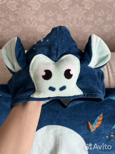 Полотенце пончо Decathlon (Декатлон) обезьянка