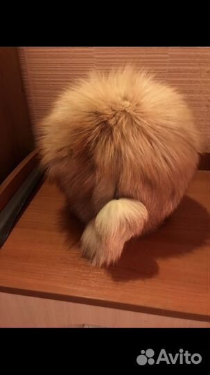 Шапка зимняя меховая женская лиса