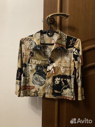 Топ и накидка y2k