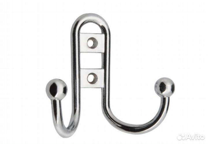 Крючок мебельный двухрожковый