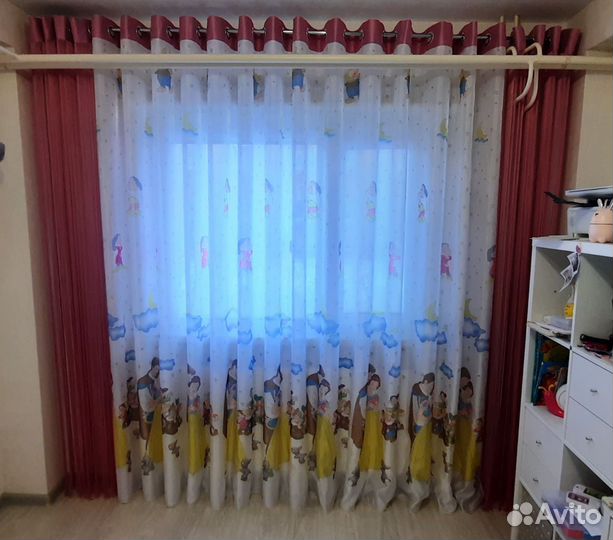 Шторы в детскую б/у