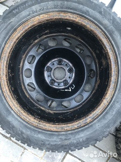 Зимние колеса VAG R16 резина Hankook