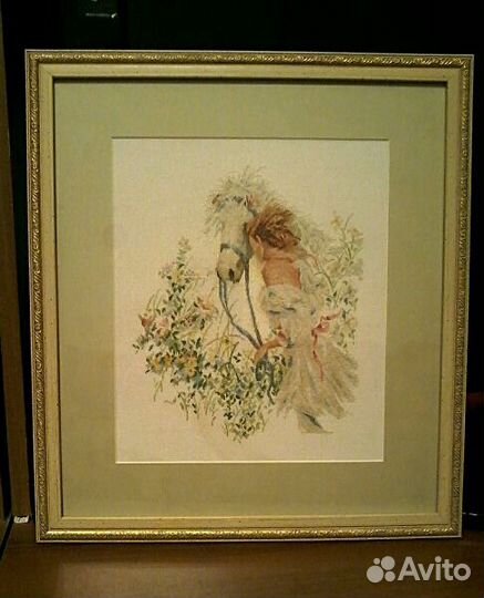 Вышивка крестом и бисером на заказ