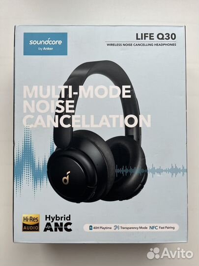 Наушники Anker Soundcore Life Q30 Новые