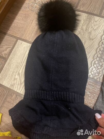 Шапка зимняя для девочки 50 52