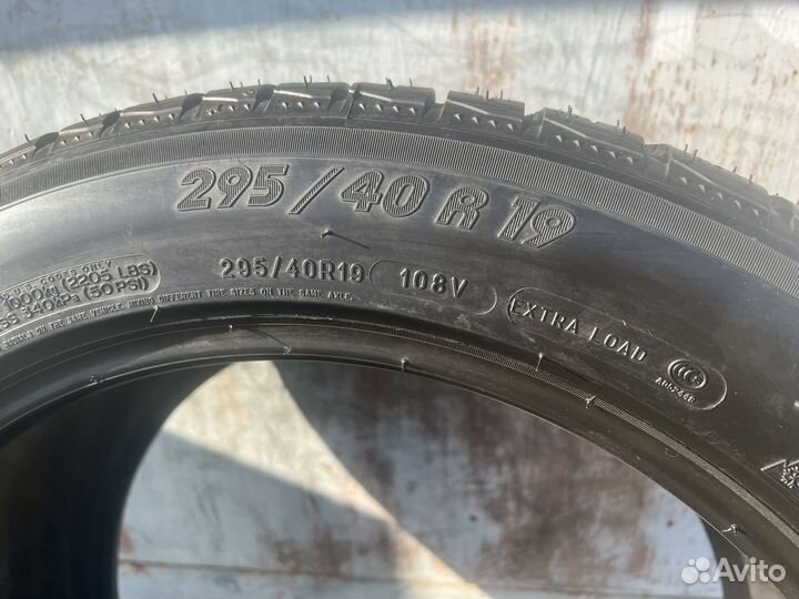 Michelin Pilot Alpin PA4 265/45 R19 и 295/45 R19 105V