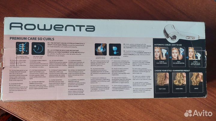 Автоматическая плойка rowenta