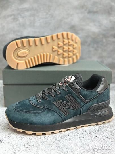 Кроссовки New Balance 574 Stone Island современные