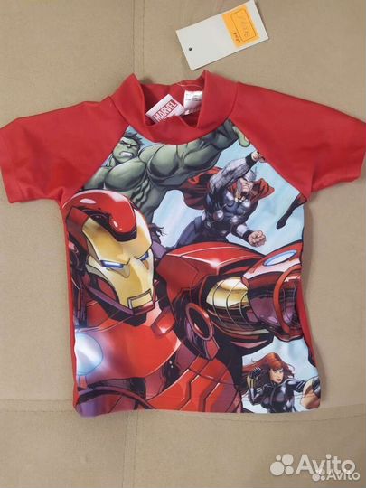 Комплект шорты и футболка, детский Avengers