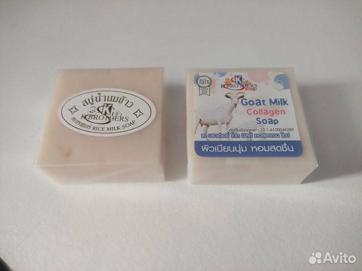 Тайское мыло козье молоко / жасминовый рис