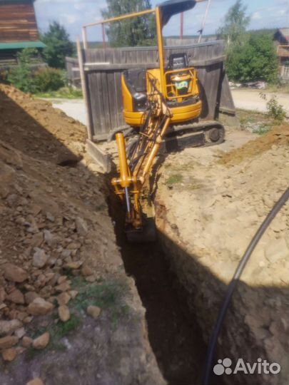 Услуги мини экскаватора