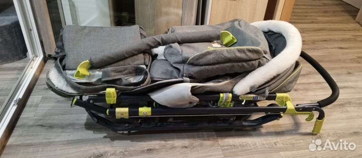 Санки коляска nika