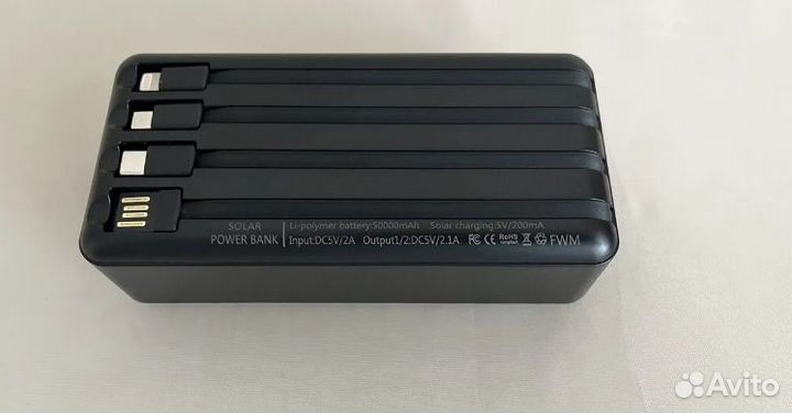 Повербанк power bank 50000 mah Новый