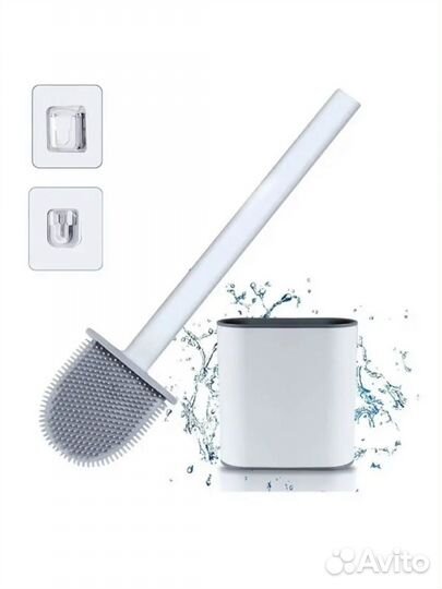 Ершик для унитаза силиконовый