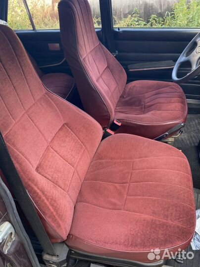 Красный салон на ваз 2107