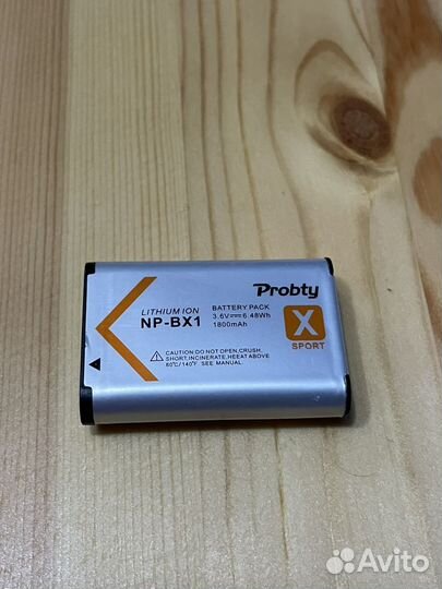 Аккумуляторы NP-BX1 для камер Sony, типа zv-1