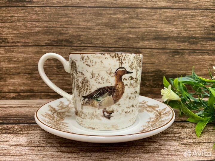 Чашка с блюдцем 