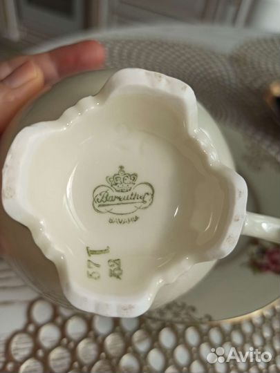 Чашка с блюдцем