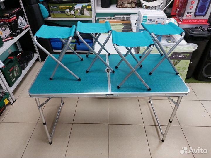 Стол туристический для пикника со стульями