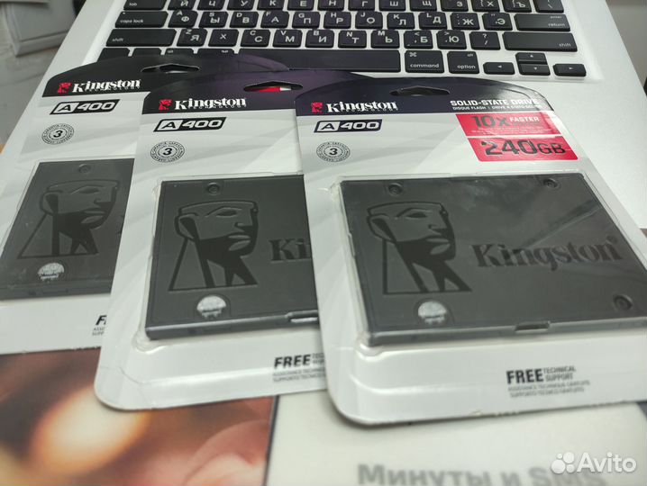 Новые SSD диски 120 240 480 гб