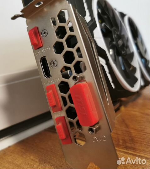 Видеокарта MSI armor GTX 1060 6 gb