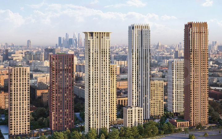 2-к. квартира, 58,3 м², 13/27 эт.