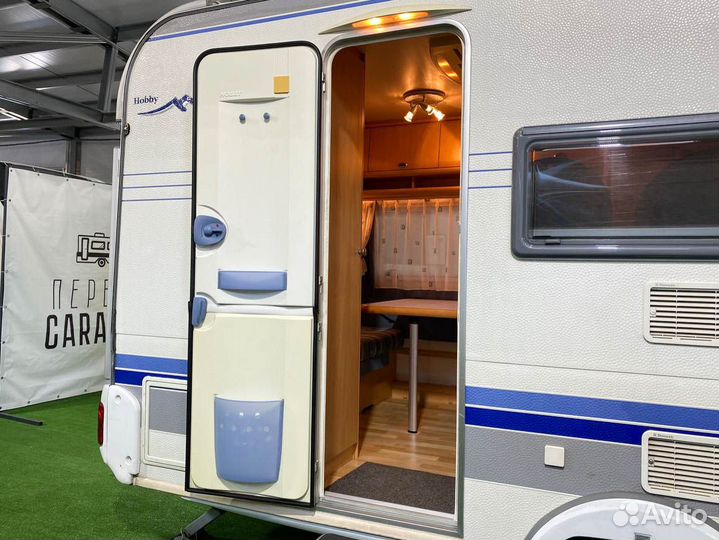 Прицеп-дача Hobby De Luxe 400 SFe, 2004