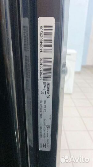 Электрический духовой шкаф б/у металлик