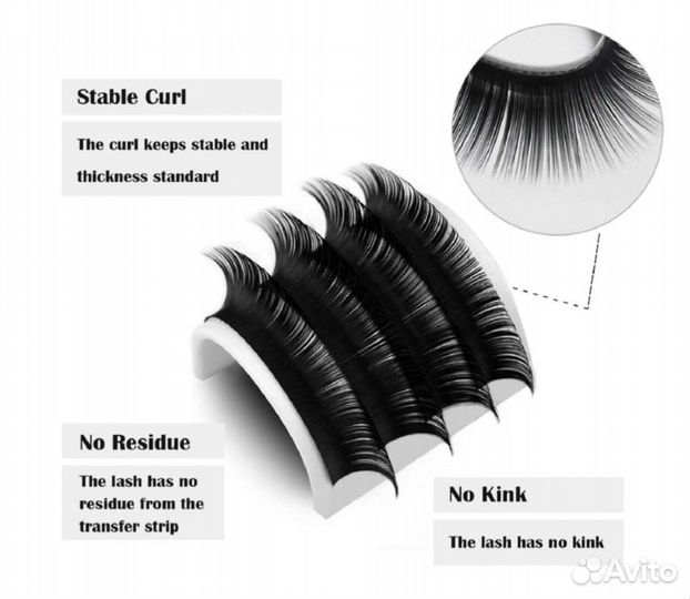 Ресницы для наращивания Costory, Annafris