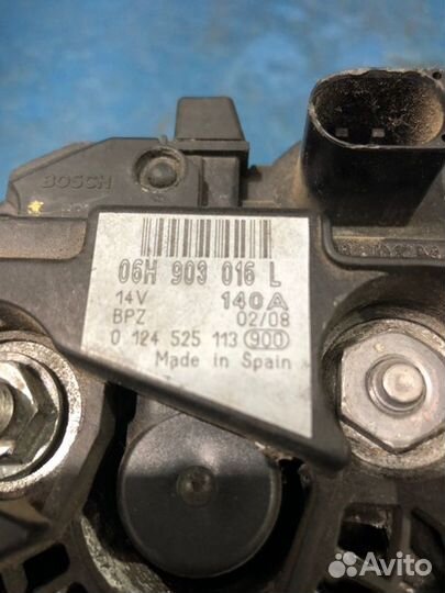 Генератор Audi A4 B8