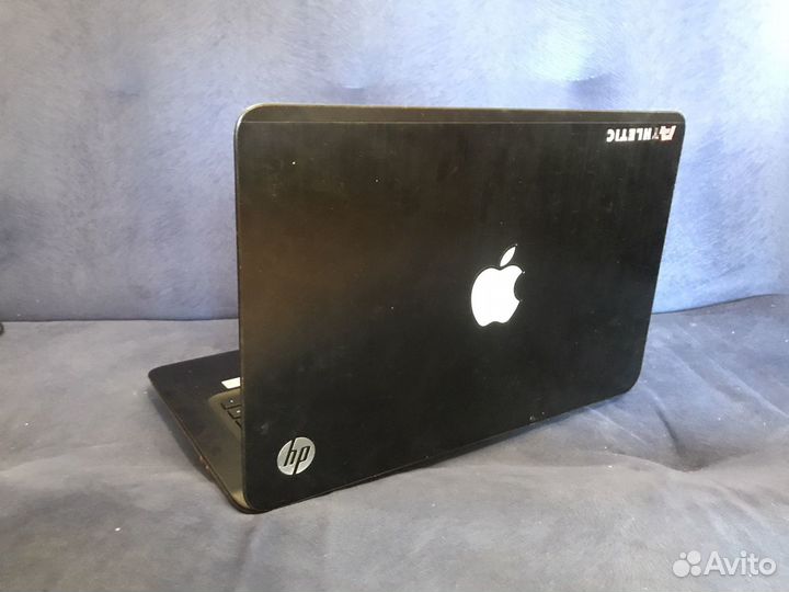 Быстрый, тонкий ноутбук металл