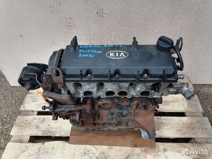 Kia Rio 1 Двигатель 1,3л. 8v A3E