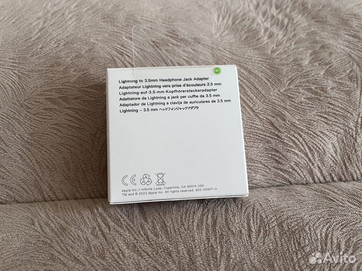 Переходник для наушников Айфон