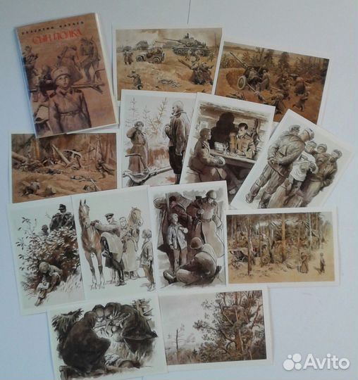 Наборы открыток