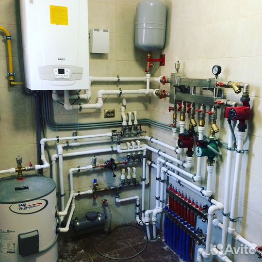 Сантехник система отопления водопровод канализация