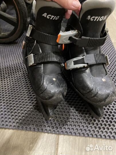 Детские коньки 33-34