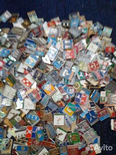 Советские значки, гербы городов