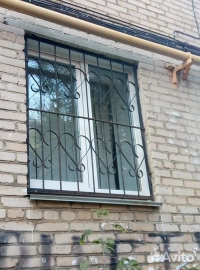 Кованые решетки на окна. Решетка сварная