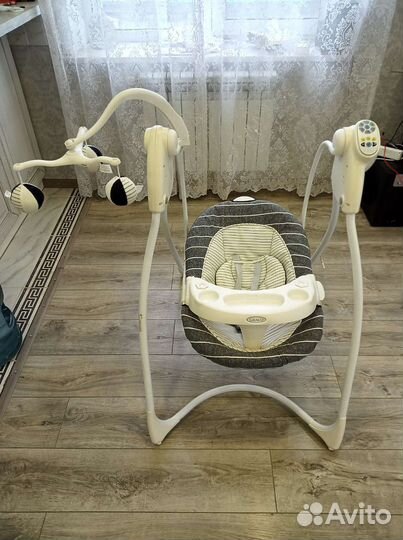 Детские электро качели Graco lovin hug