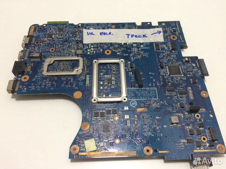 Материнская плата HP Probook 4720S неисправная