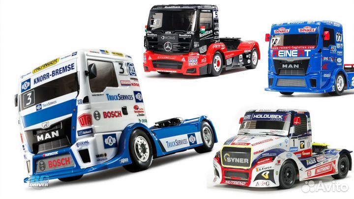 Tamiya MAN TGS 1/14 4WD TT-01 kit