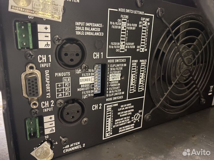 Усилители QSC ISA 750 450 280