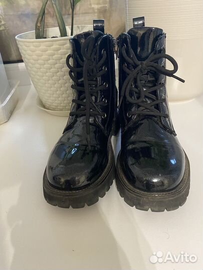 Ботинки демисезонные для девочки 34 размер