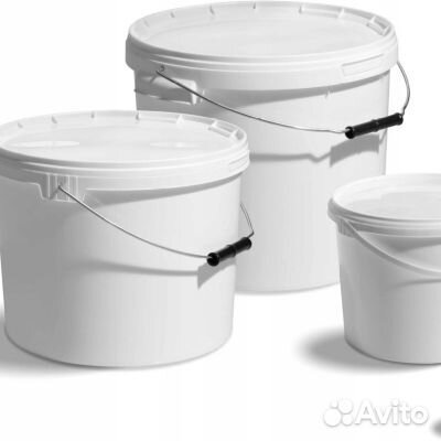 Пластиковые вёдра Б/У