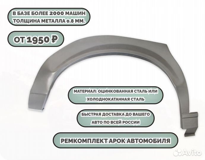 Ремонтные арки на автомобиль