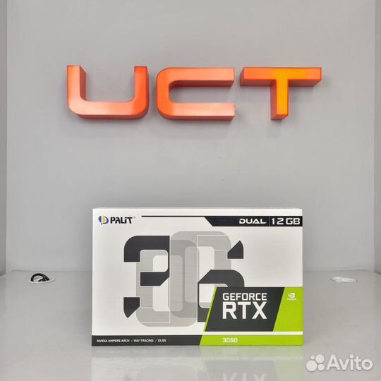 Видеокарта Palit GeForce RTX 3060 Dual OC (LHR) 12